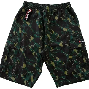 Bermuda Brim Masculina Camuflada Cargo 6 Bolsos